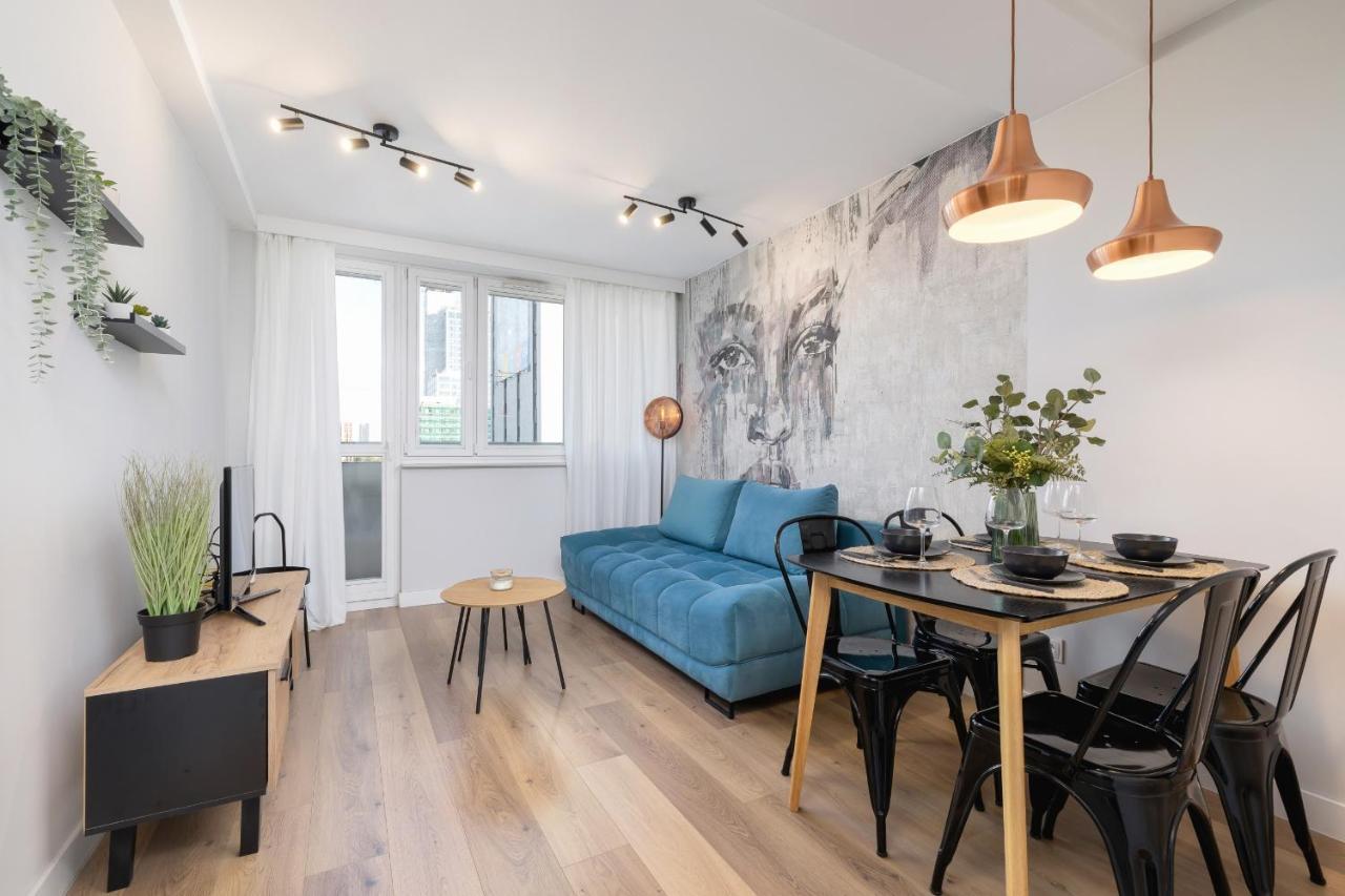 Korfantego Stylish Apartment With City View Spodek Katowice By Noclegi Renters Buitenkant foto