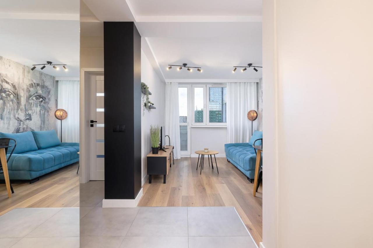 Korfantego Stylish Apartment With City View Spodek Katowice By Noclegi Renters Buitenkant foto